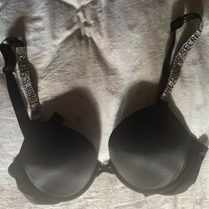 Victoria secret sparkle strap bra
